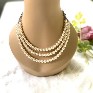 Swarovski Pearl Necklace